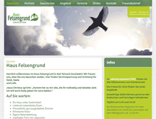 Tablet Screenshot of haus-felsen-grund.de